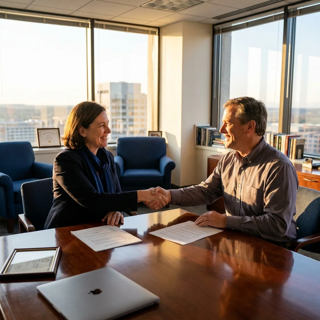 Advocate shaking hands client 202607090239