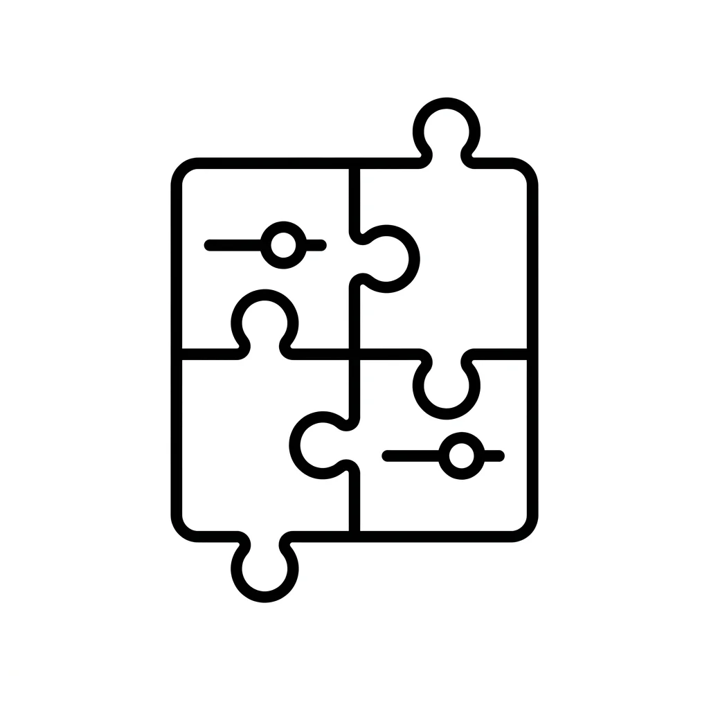 Interlocking puzzle pieces with … 202607101611
