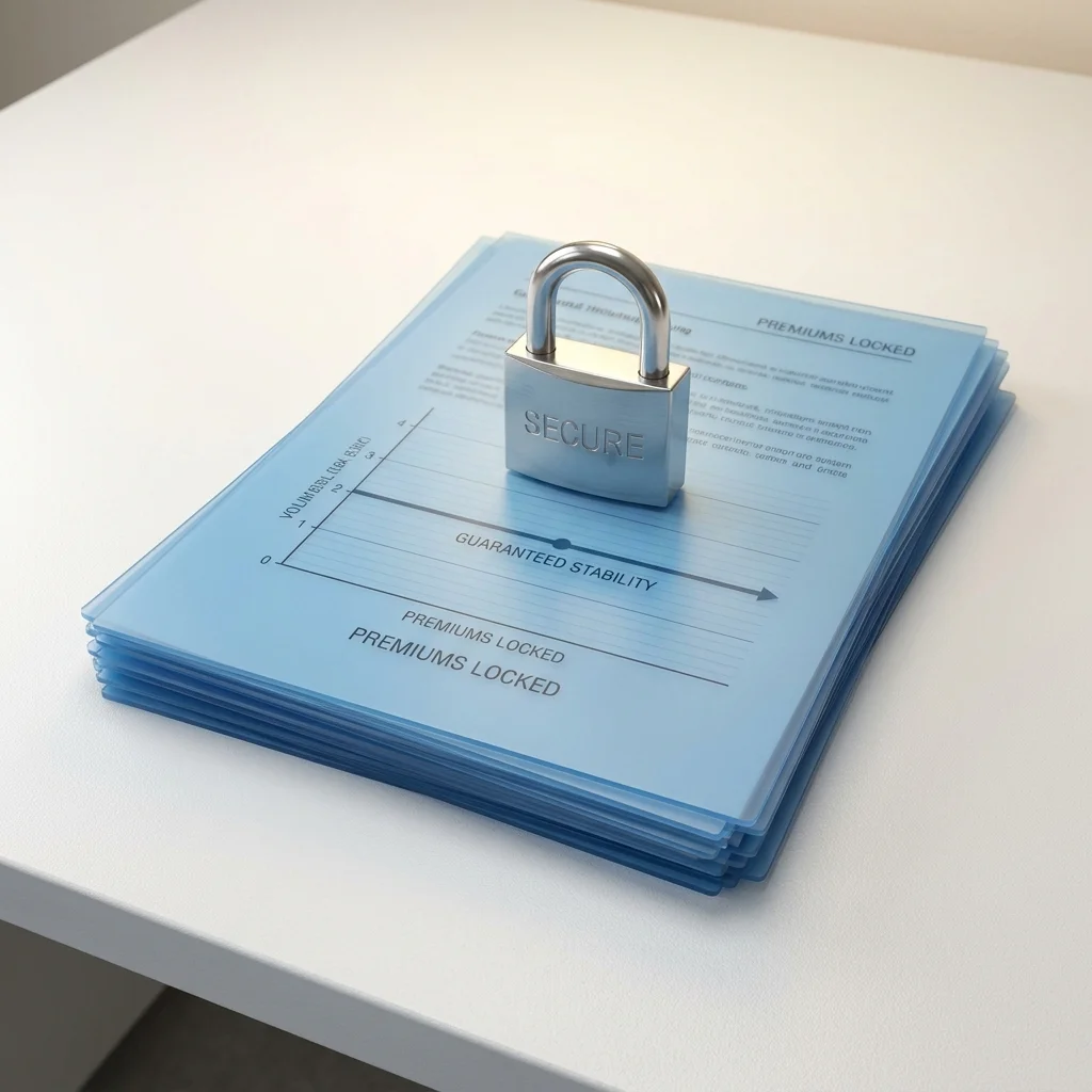 Padlock on financial charts 202607090226
