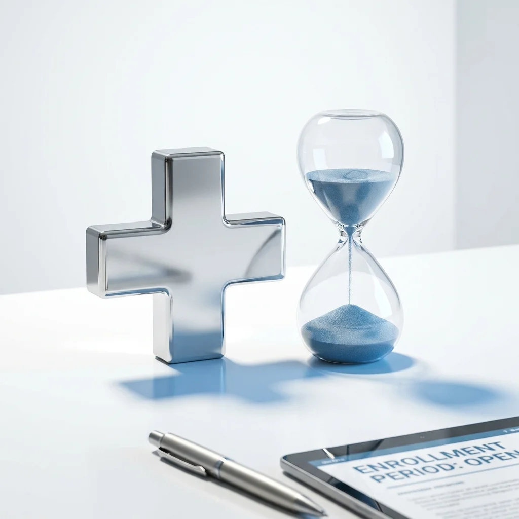 Silver cross and hourglass desk 202607062241